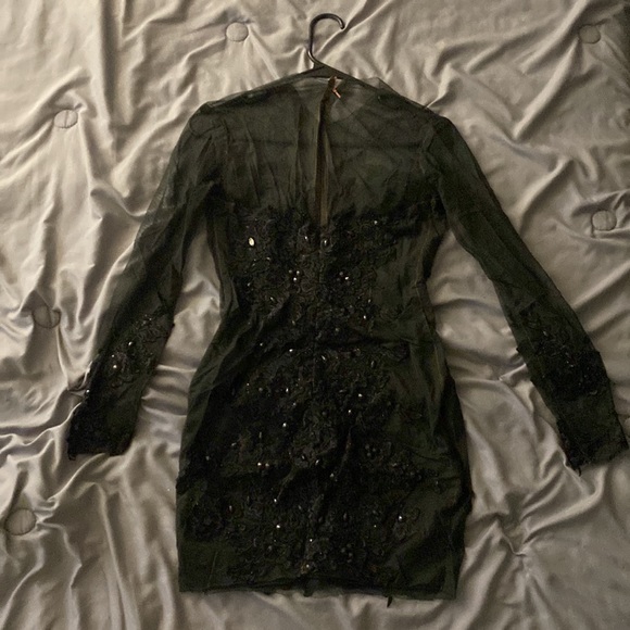 Black Party Dress - Picture 2 of 2